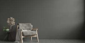 fotel do szarego wnętrza