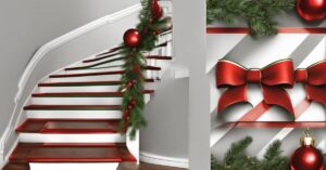 Jak udekorowa schody na swieta: inspiracje i pomysły na bożonarodzeniowe dekoracje