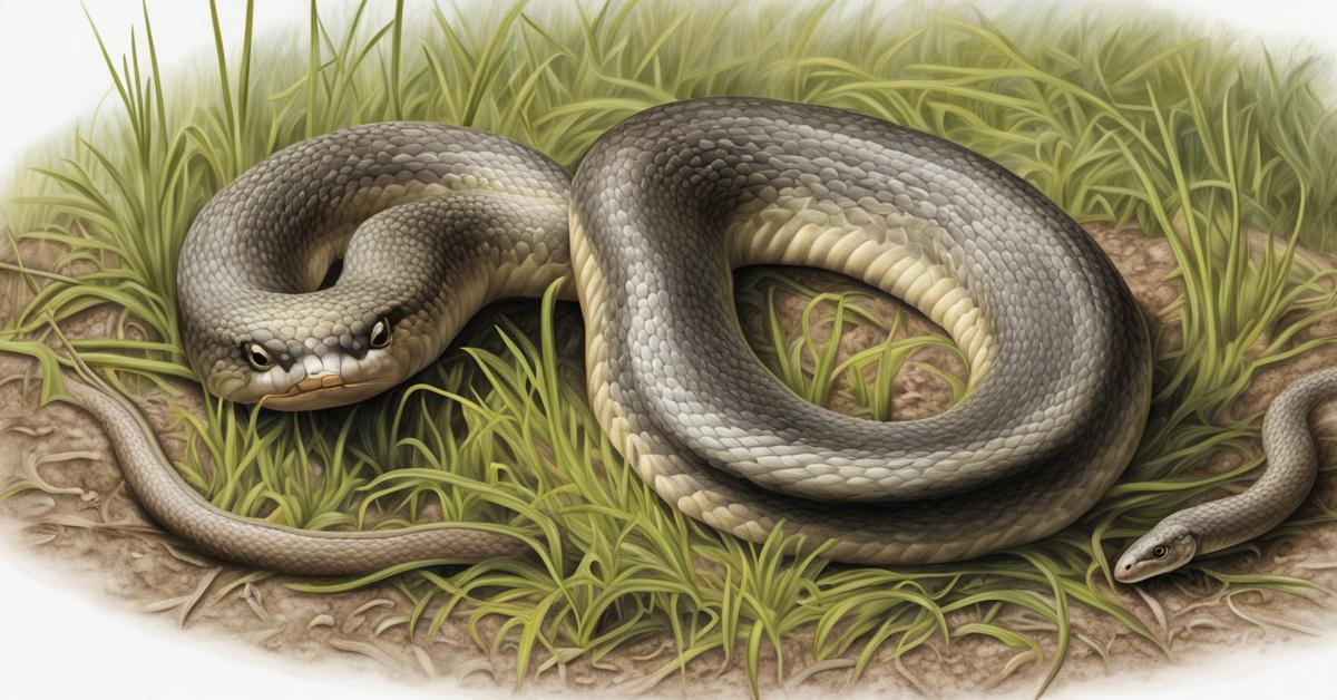 Padalec a zaskroniec w ogrodzie: Jak odróżnić te węże od jadowitych żmij?