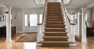 Jak urządzić korytarz ze schodami: pomysły na przestrzeń pod schodami