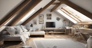 Jak urządzić poddasze ze skosami: funkcjonalne i przytulne aranżacje wnętrz
