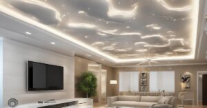 Sufit napinany: montaż, wady i zalety oraz wyb&oacute;r profilu montażowego