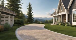 Podjazd do garażu pod górkę - jak zaprojektować funkcjonalny zjazd z kostki