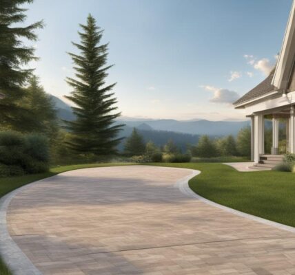 Podjazd do garażu pod górkę - jak zaprojektować funkcjonalny zjazd z kostki