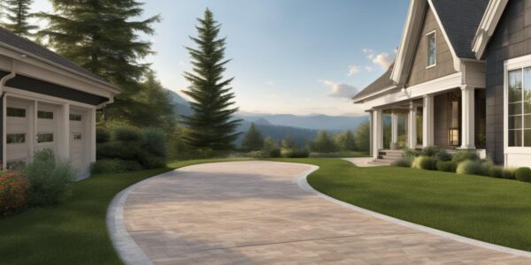 Podjazd do garażu pod górkę - jak zaprojektować funkcjonalny zjazd z kostki