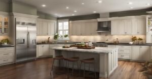 Kuchnia z półwyspem: inspirujące i nowoczesne aranżacje dla małych przestrzeni