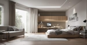 Jak pogodzić salon z sypialnią: inspiracje i sposoby na urządzenie małego wnętrza