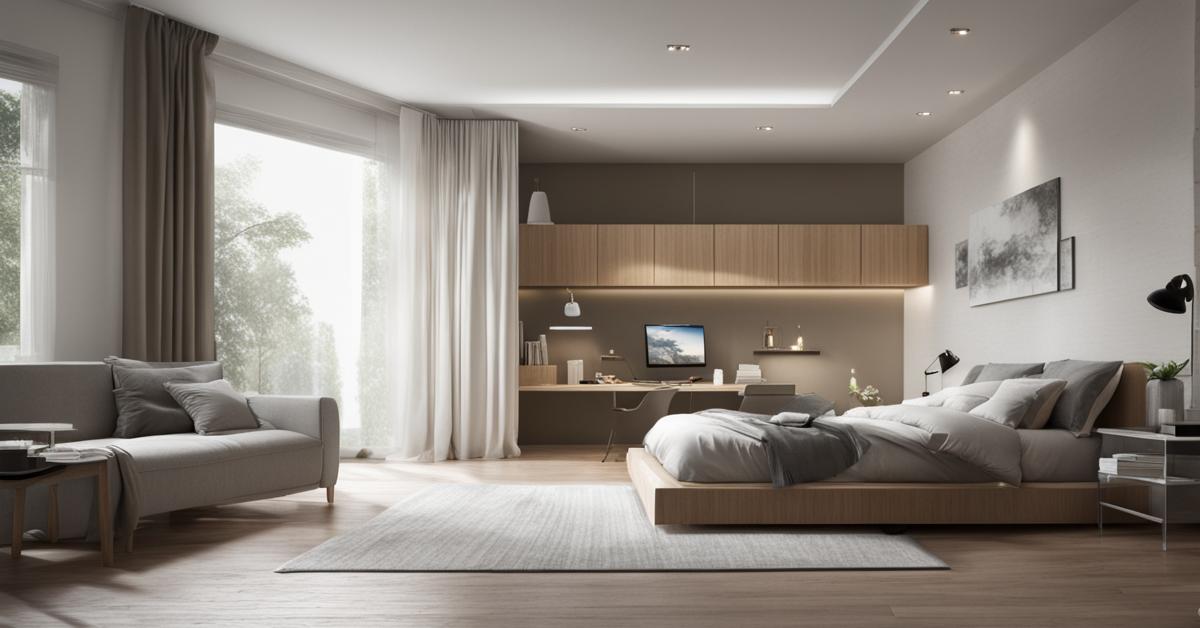 Jak pogodzić salon z sypialnią: inspiracje i sposoby na urządzenie małego wnętrza
