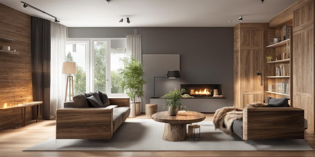 Drewno w salonie inspiracje: Nowoczesne aranżacje wnętrz z drewnianą podłogą