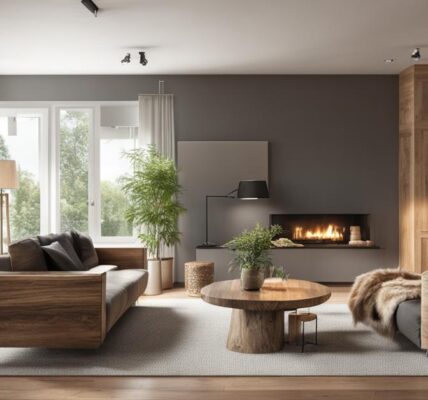 Drewno w salonie inspiracje: Nowoczesne aranżacje wnętrz z drewnianą podłogą