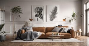 Co powiesić na ścianie w salonie? Pomysły i inspiracje na aranżację