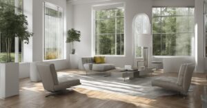 Luksfery aranżacje: Nowoczesne i retro wnętrza ze szklanymi pustakami