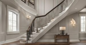 Wysoka klatka schodowa aranżacje: Inspiracje do Twojego domu