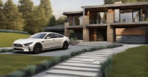 Wysoki podjazd do garażu - jak zrobić funkcjonalny podjazd z płyt betonowych