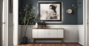 Konsola w przedpokoju aranżacje: pomysły i inspiracje na wystr&oacute;j holu
