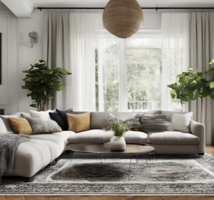 Jak dobrać dywan do salonu: praktyczne porady dotyczące koloru i rozmiaru