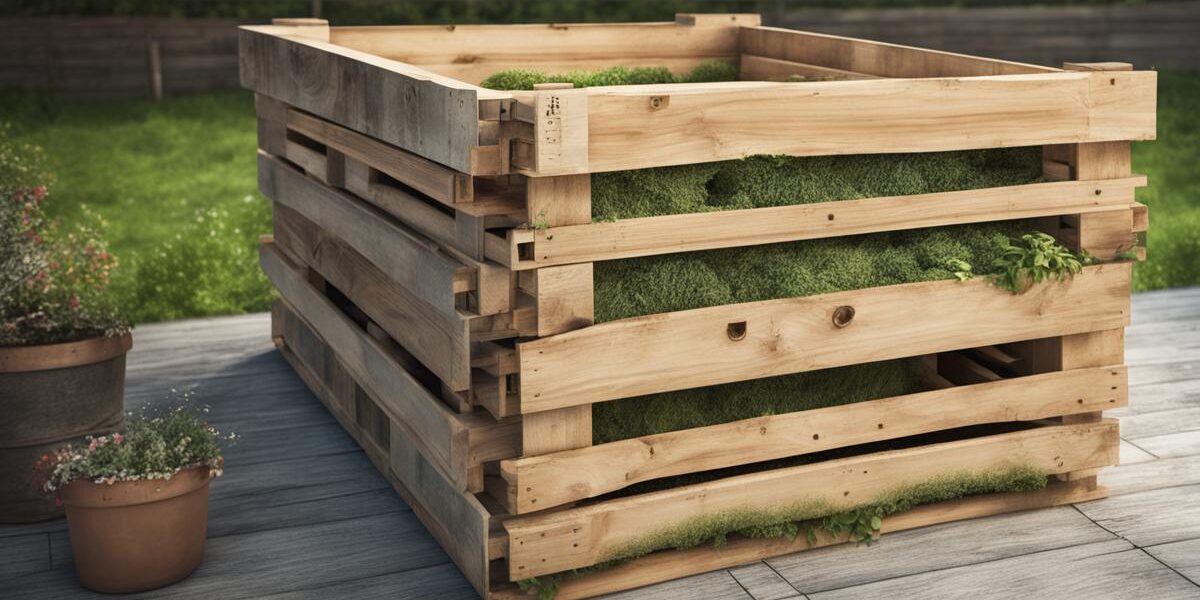 Kompostownik z palet: tani i prosty sposób na budowę kompostownika ogrodowego