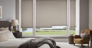 Lamele w sypialni &ndash; aranżacja poddasza z białymi lamelami w stylu boho