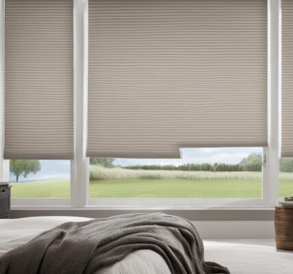 Lamele w sypialni – aranżacja poddasza z białymi lamelami w stylu boho