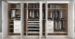 Wąska garderoba na poddaszu &ndash; funkcjonalne i stylowe aranżacje z IKEA