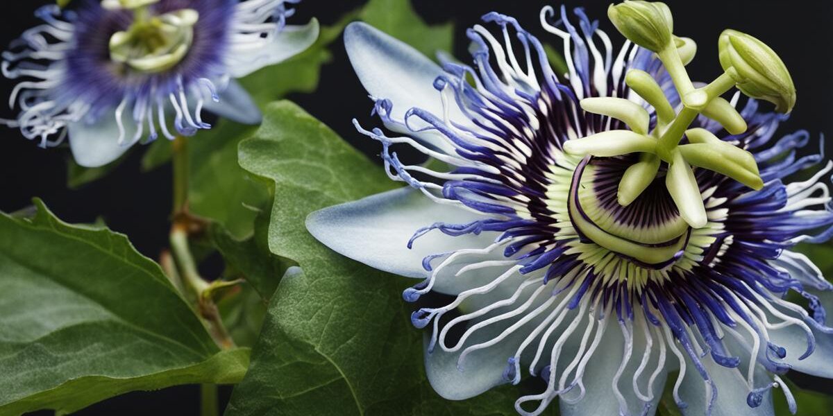 Męczennica błękitna: Uprawa pnącza passiflory caerulea w donicy w domu i ogrodzie