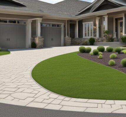 Pomysł na podjazd do domu: atrakcyjne i tanie rozwiązania z kostki brukowej