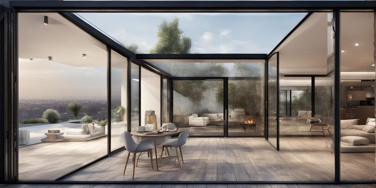 Oszklony taras koszt – ile zapłacisz za zabudowę tarasu szkłem w 2024?