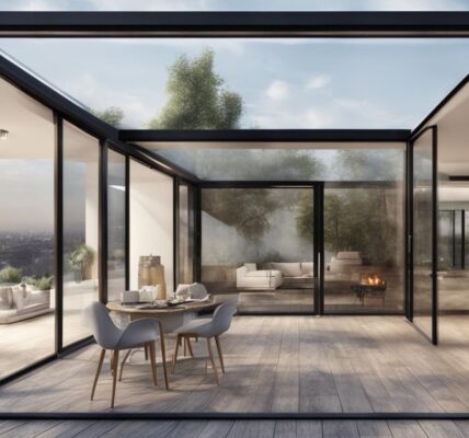 Oszklony taras koszt – ile zapłacisz za zabudowę tarasu szkłem w 2024?