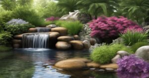 Wodospad w ogrodzie: jak zbudować mały, wodny element kaskadowy krok po kroku