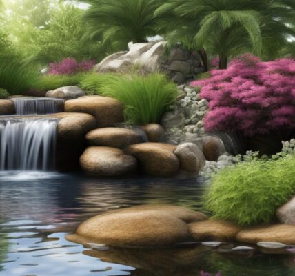 Wodospad w ogrodzie: jak zbudować mały, wodny element kaskadowy krok po kroku