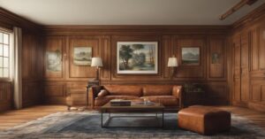 Stara boazeria w nowej odsłonie: przemaluj i odśwież drewno w przedpokoju