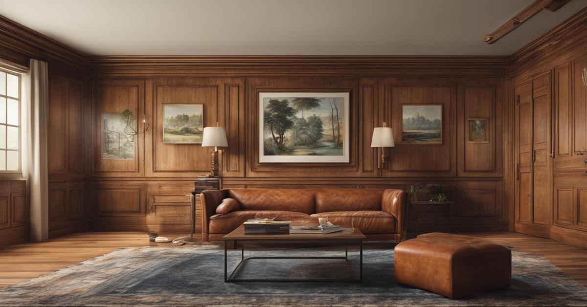 Stara boazeria w nowej odsłonie: przemaluj i odśwież drewno w przedpokoju