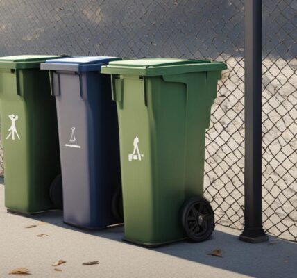 Miejsce na kosze na śmieci w ogrodzeniu: ukryj śmietnik na posesji estetycznie