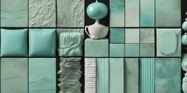 Turkusowy a seledynowy: jak je łączyć i do czego pasują we wnętrzach