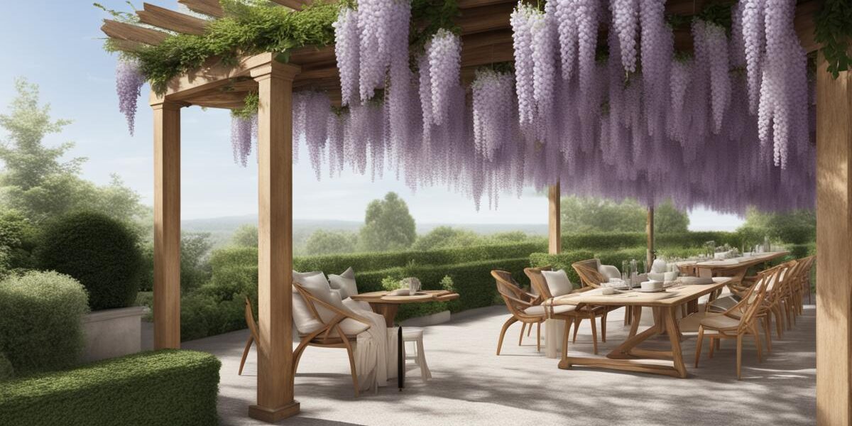 Glicynia na tarasie: uprawa i pielęgnacja pnączy w donicy na balkon