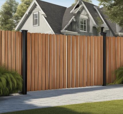 Jak upiększyć betonowy płot: pomysły na ozdobienie betonowego ogrodzenia