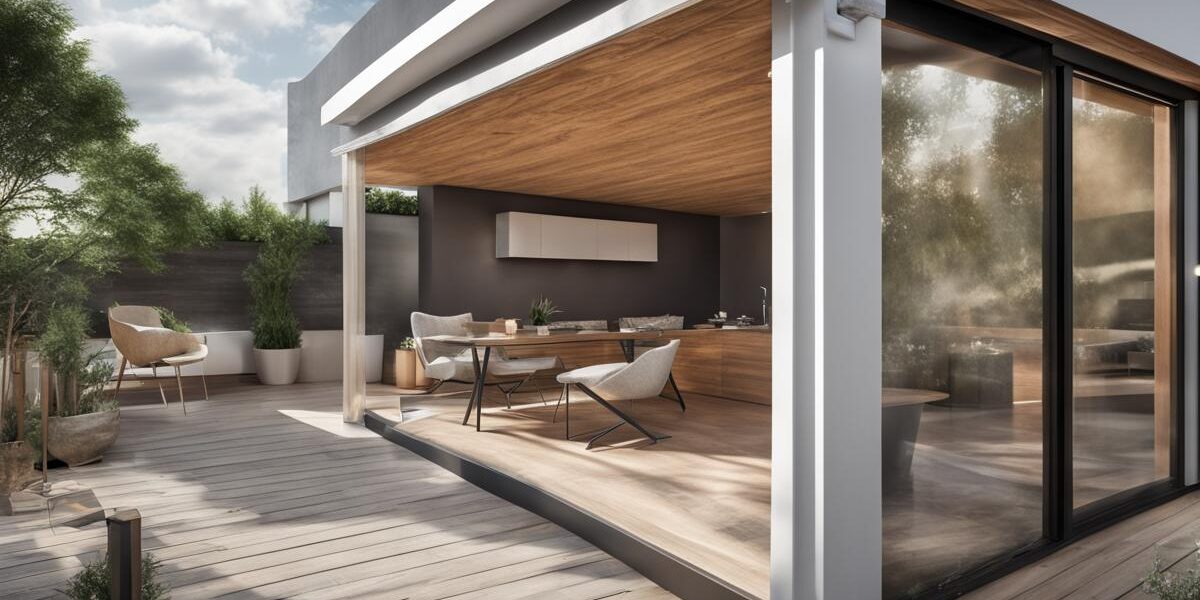 Taras wentylowany: nowoczesne rozwiązanie z płyt gresowych - wady i zalety