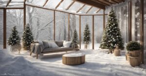 Ogr&oacute;d zimowy aranżacje: inspiracje i pomysły na aranżację oranżerii