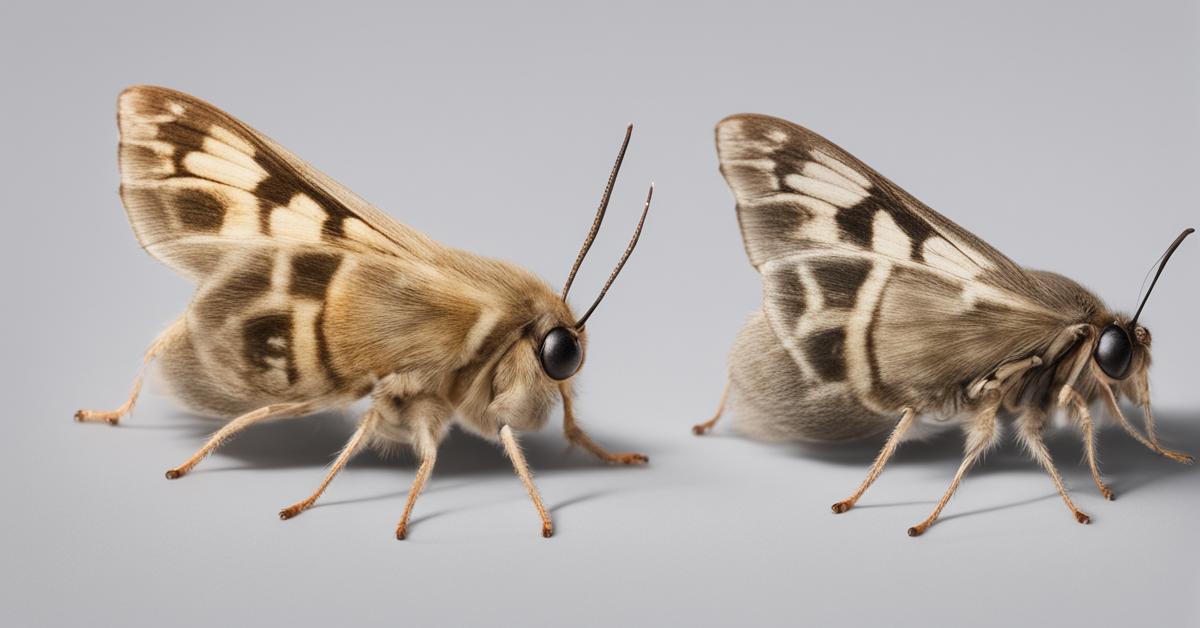 Larwy moli na suficie: skuteczne sposoby, aby się ich pozbyć w kuchni