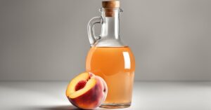 Oprysk brzoskwini octem