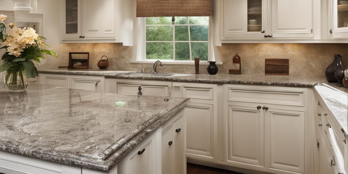 Kuchnia z blatem granitowym – elegancja i trwałość w nowoczesnym wnętrzu