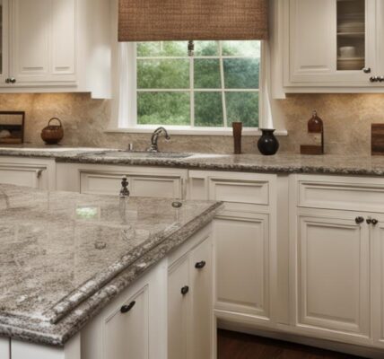 Kuchnia z blatem granitowym – elegancja i trwałość w nowoczesnym wnętrzu