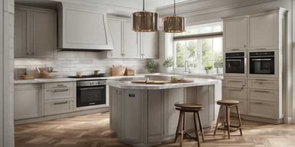 Kuchnia z ryflowanymi frontami: elegancja, minimalizm i gorący trend w drewnie