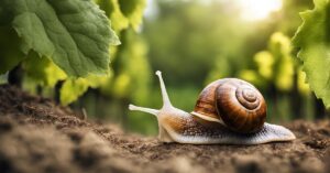 Co jedzą ślimaki winniczki? Poznaj ich dietę i nawyki w ogrodzie.