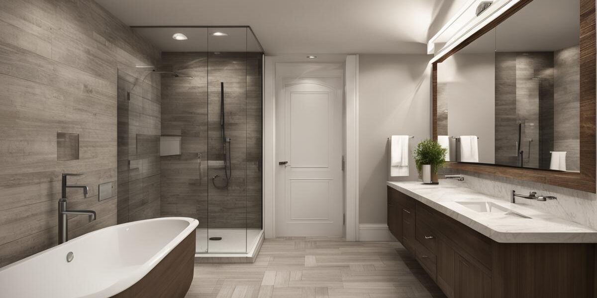 Łazienka z wanna i prysznicem aranżacje – inspiracje i pomysły na wystrój wnętrz