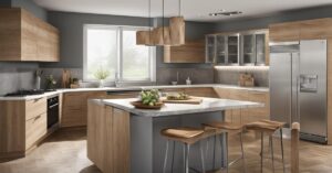 Kuchnia z uchwytami: nowoczesne aranżacje i zalety mebli kuchennych