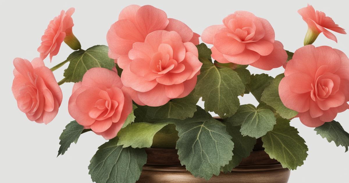 Begonia koralowa - uprawa i pielęgnacja begonia plamista (łac. Tamaya)