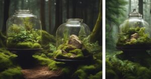 Rośliny do lasu w słoiku: Jak wybrać idealne gatunki do własnego lasu w szkle?