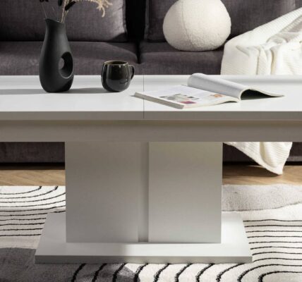 Ławostół rozkładany – mebel 2 w 1, który docenisz w małym mieszkaniu