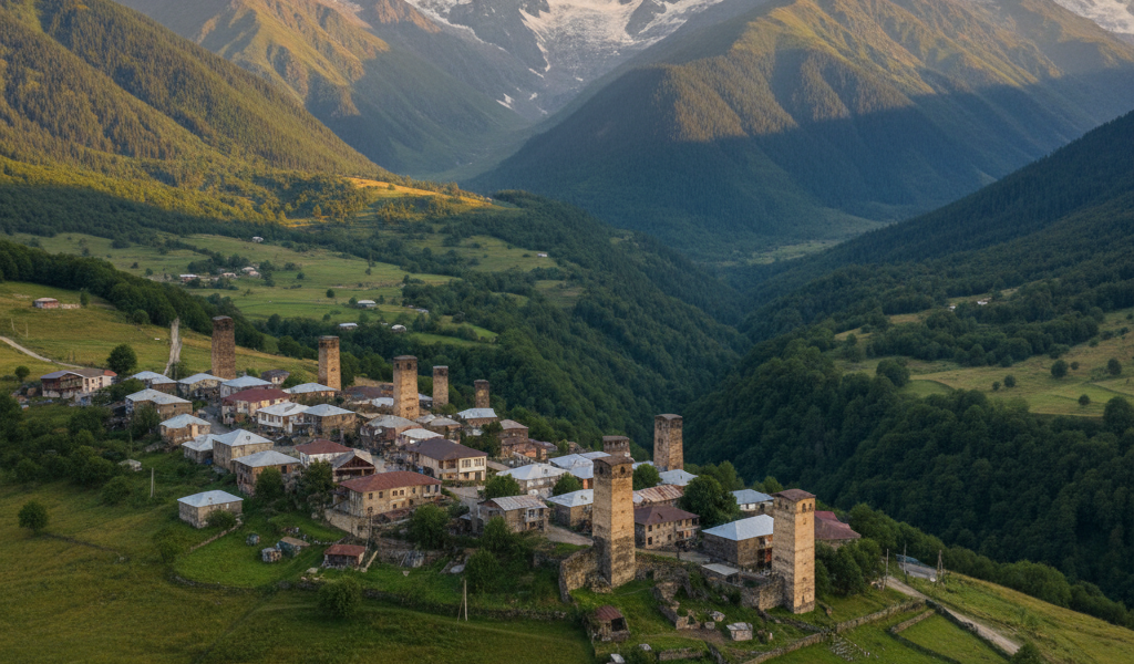 Mestia i Swanetia: przewodnik po Gruzji dla początkujących